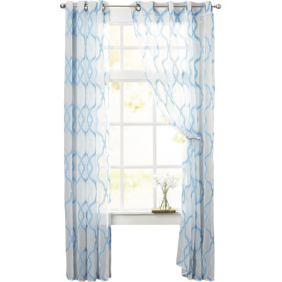 95 Inch And 96 Inch Sheer Curtains Amp Drapes You Ll Love In